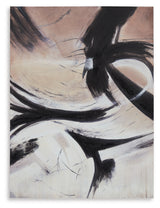 Braidage Brown/Black/White Wall Art - A8000395 - Luna Furniture