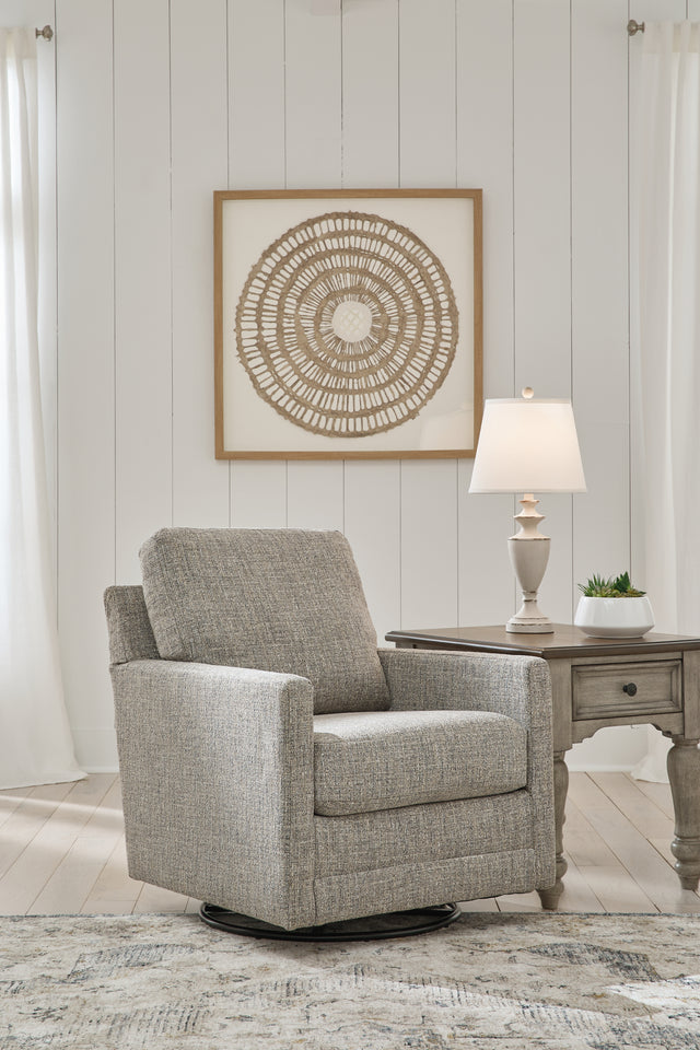 Bralynn Linen Swivel Glider Accent Chair - 3510342 - Luna Furniture
