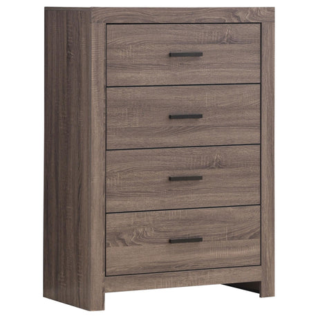 Brantford 4-drawer Chest Barrel Oak - 207045 - Luna Furniture
