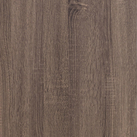 Brantford Barrel Oak 6-Drawer Dresser with Mirror from Coaster - Luna Furniture