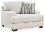 Brebryan Flannel Oversized Chair from Ashley - Luna Furniture
