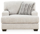 Brebryan Flannel Oversized Chair from Ashley - Luna Furniture