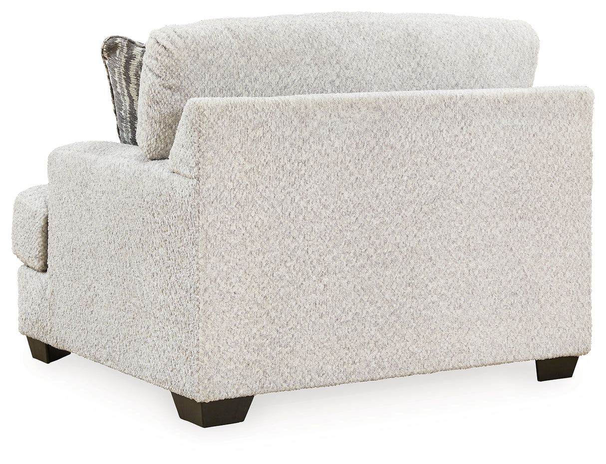 Brebryan Flannel Oversized Chair from Ashley - Luna Furniture
