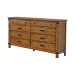 Brenner 8-drawer Dresser Rustic Honey - 205263 - Luna Furniture
