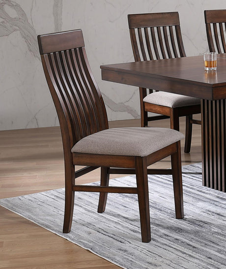 Briarwood Slat Back Dining Side Chair Mango Oak and Brown (Set of 2) - 182992 - Luna Furniture