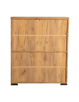 Bristol Golden Oak Metal Mesh Door Accent Cabinet from Coaster - Luna Furniture