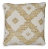 Brockner Next-Gen Nuvella Brown/Yellow Pillow (Set of 4) from Ashley - Luna Furniture