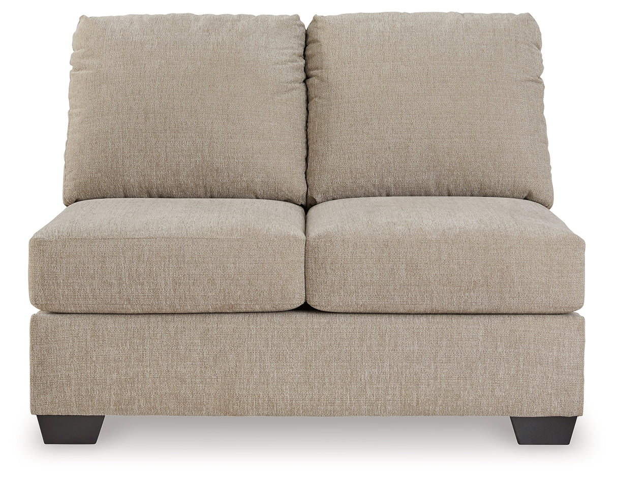 Brogan Bay Cork Armless Loveseat from Ashley - Luna Furniture