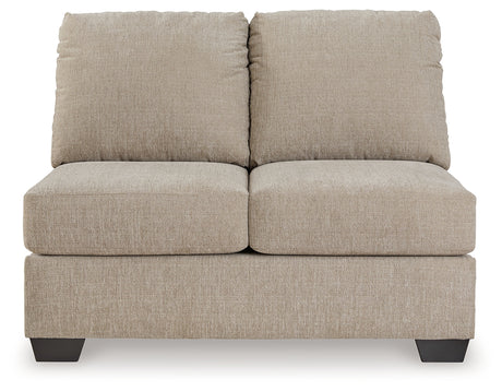 Brogan Bay Cork Armless Loveseat from Ashley - Luna Furniture