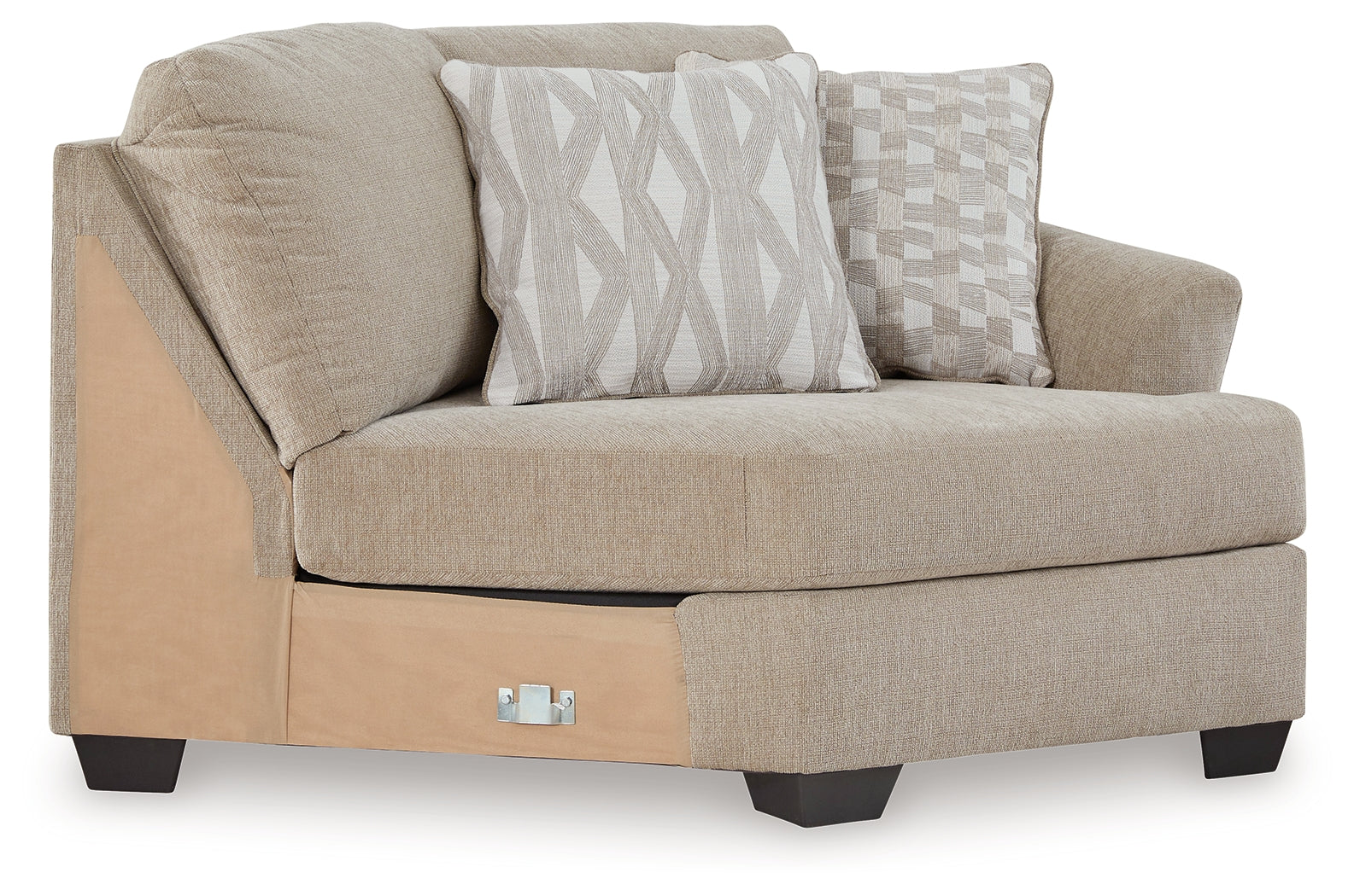 Brogan Bay Cork Right-Arm Facing Cuddler from Ashley - Luna Furniture