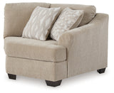 Brogan Bay Cork Right-Arm Facing Cuddler from Ashley - Luna Furniture