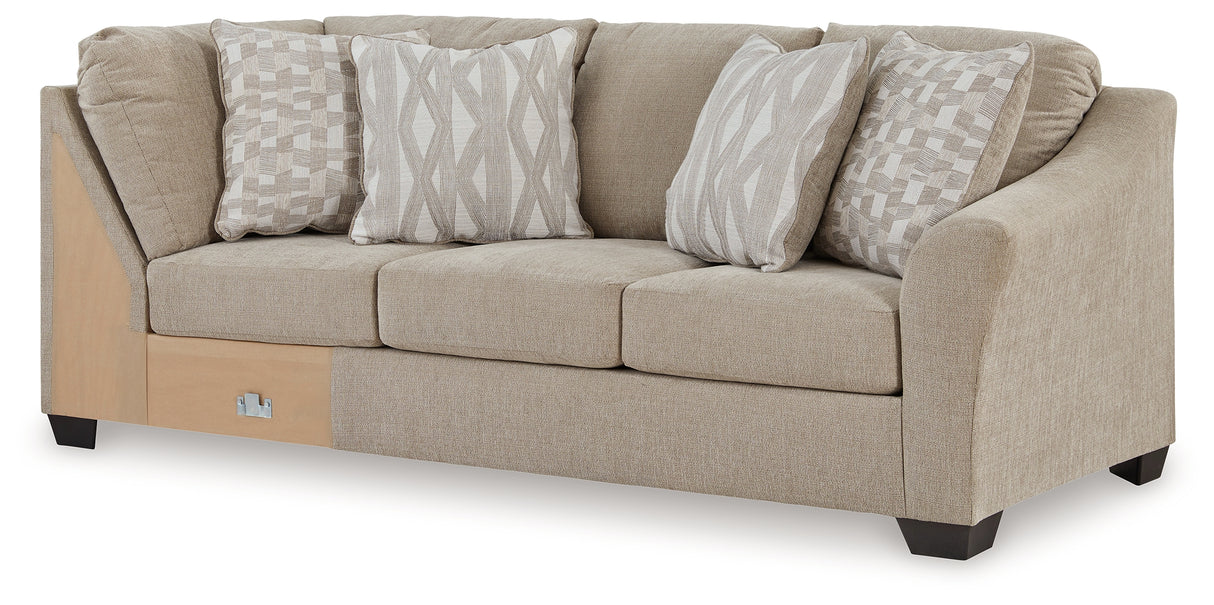 Brogan Bay Cork Right-Arm Facing Sofa with Corner Wedge from Ashley - Luna Furniture