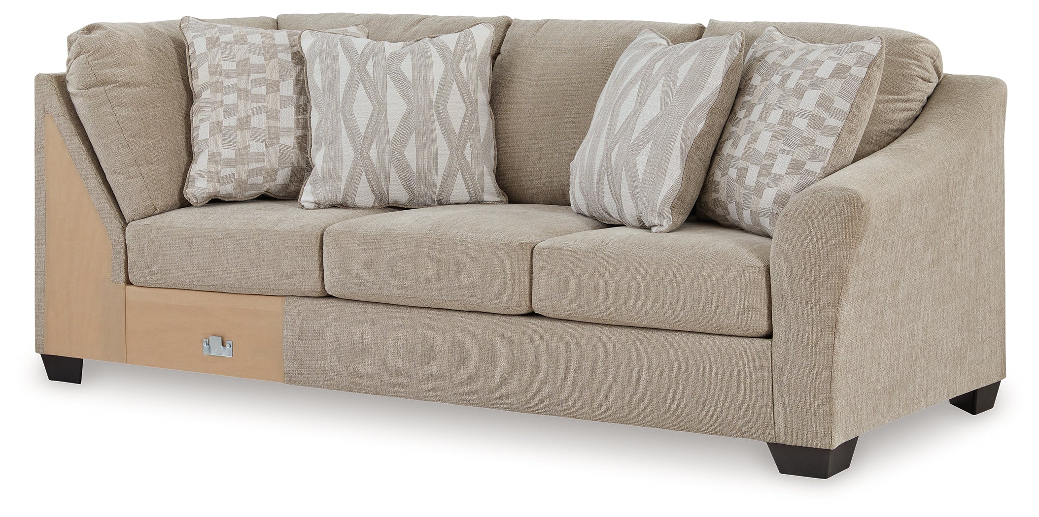 Brogan Bay Cork Right-Arm Facing Sofa with Corner Wedge from Ashley - Luna Furniture