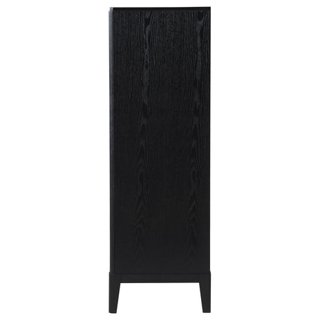 Brookmead Black 5-Drawer Bedroom Chest from Coaster - Luna Furniture