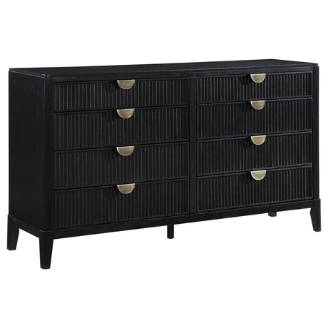 Brookmead 8-drawer Bedroom Dresser Black - 224713 - Luna Furniture
