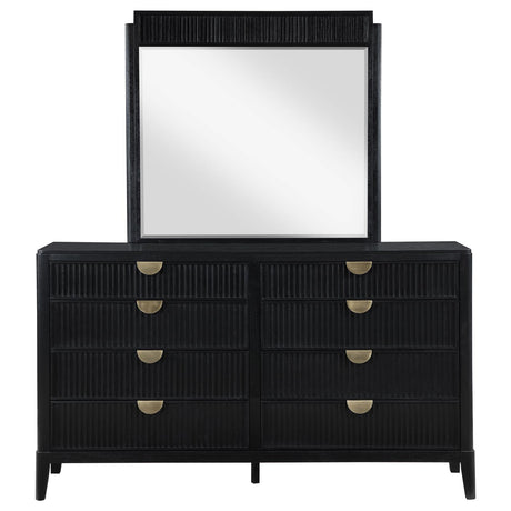 Brookmead Black Upholstered Bedroom Set from Coaster - Luna Furniture