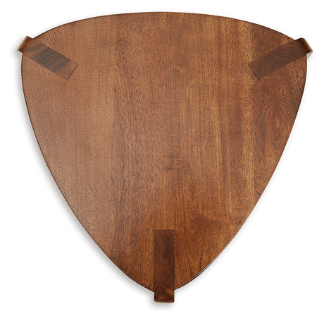 Brynnleigh Medium Brown Accent Table from Ashley - Luna Furniture