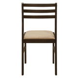 Bucknell Cappuccino and Tan 3-Piece Dining Set with Drop Leaf from Coaster - Luna Furniture