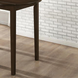 Bucknell Cappuccino and Tan 3-Piece Dining Set with Drop Leaf from Coaster - Luna Furniture