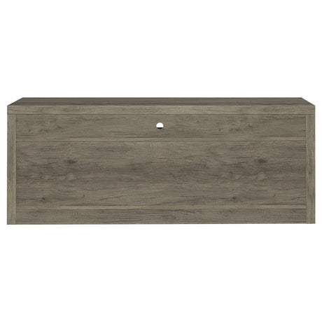 Burke Gray Driftwood 2-Drawer TV Console from Coaster - Luna Furniture