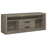 Burke Gray Driftwood 3-Piece Entertainment Center from Coaster - Luna Furniture
