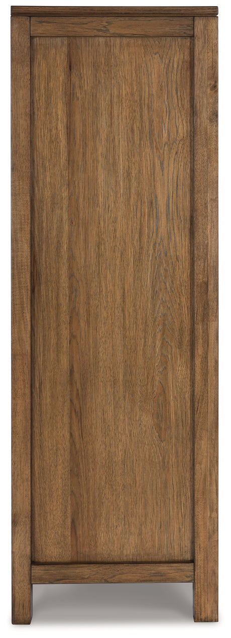 Cabalynn Light Brown Chest of Drawers from Ashley - Luna Furniture