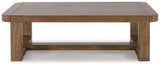 Cabalynn Light Brown Coffee Table from Ashley - Luna Furniture