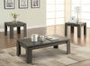 Cain 3-piece Occasional Table Set Weathered Grey - 701686 - Luna Furniture