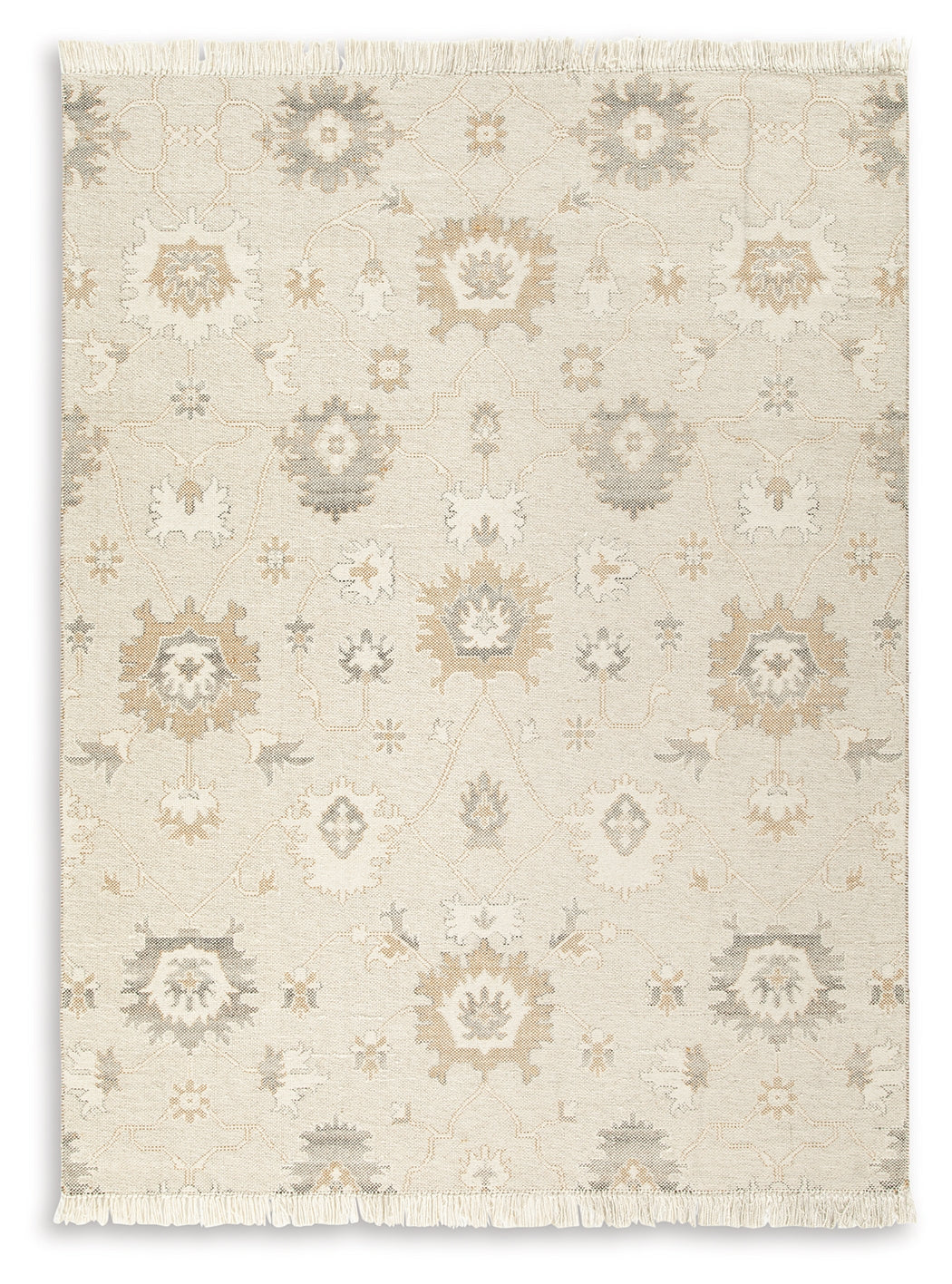 Calkin Linen/Gray/Caramel 8' x 10' Rug from Ashley - Luna Furniture