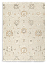 Calkin Linen/Gray/Caramel 8' x 10' Rug from Ashley - Luna Furniture