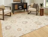 Calkin Linen/Gray/Caramel 8' x 10' Rug from Ashley - Luna Furniture