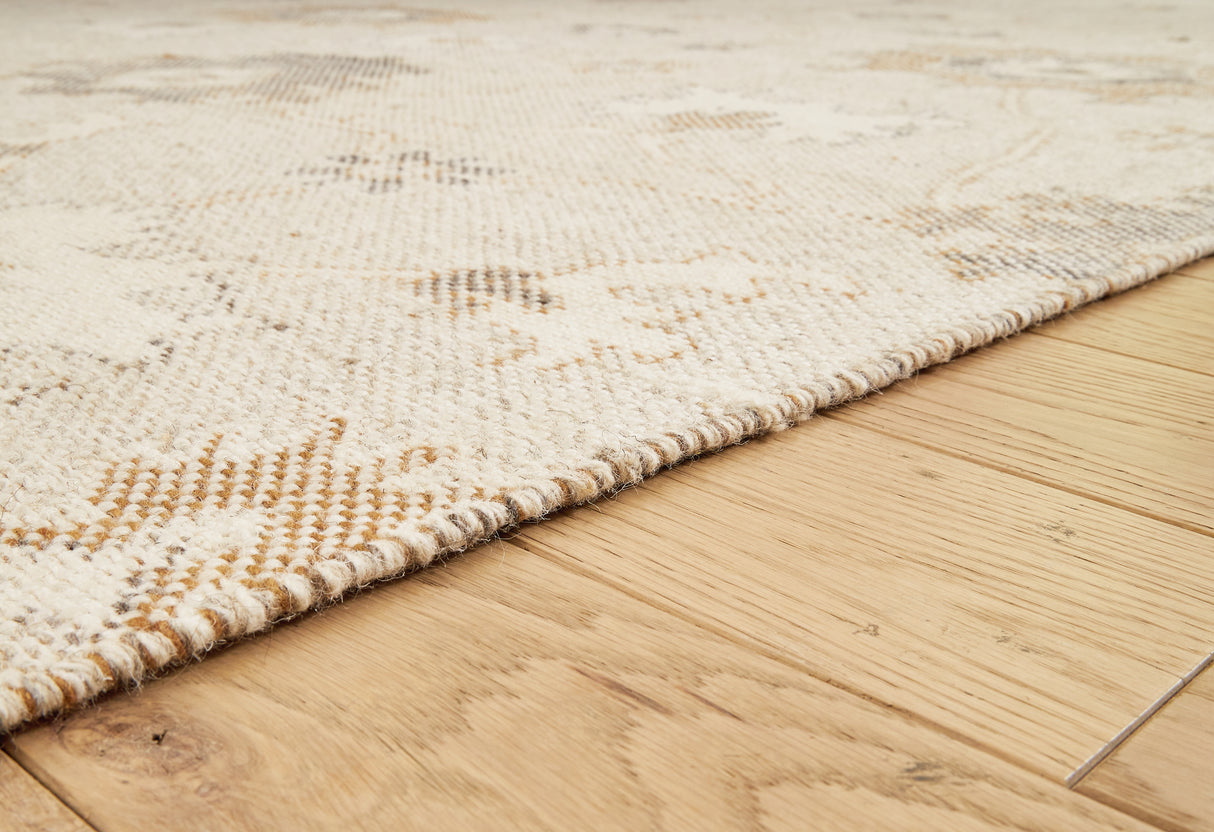 Calkin Linen/Gray/Caramel 8' x 10' Rug from Ashley - Luna Furniture