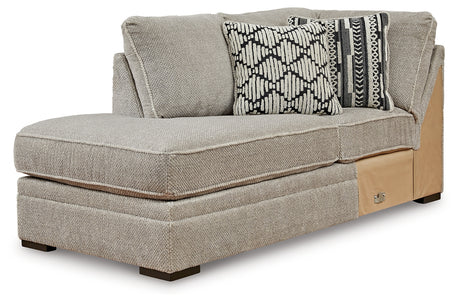 Calnita Sisal Left-Arm Facing Corner Chaise from Ashley - Luna Furniture