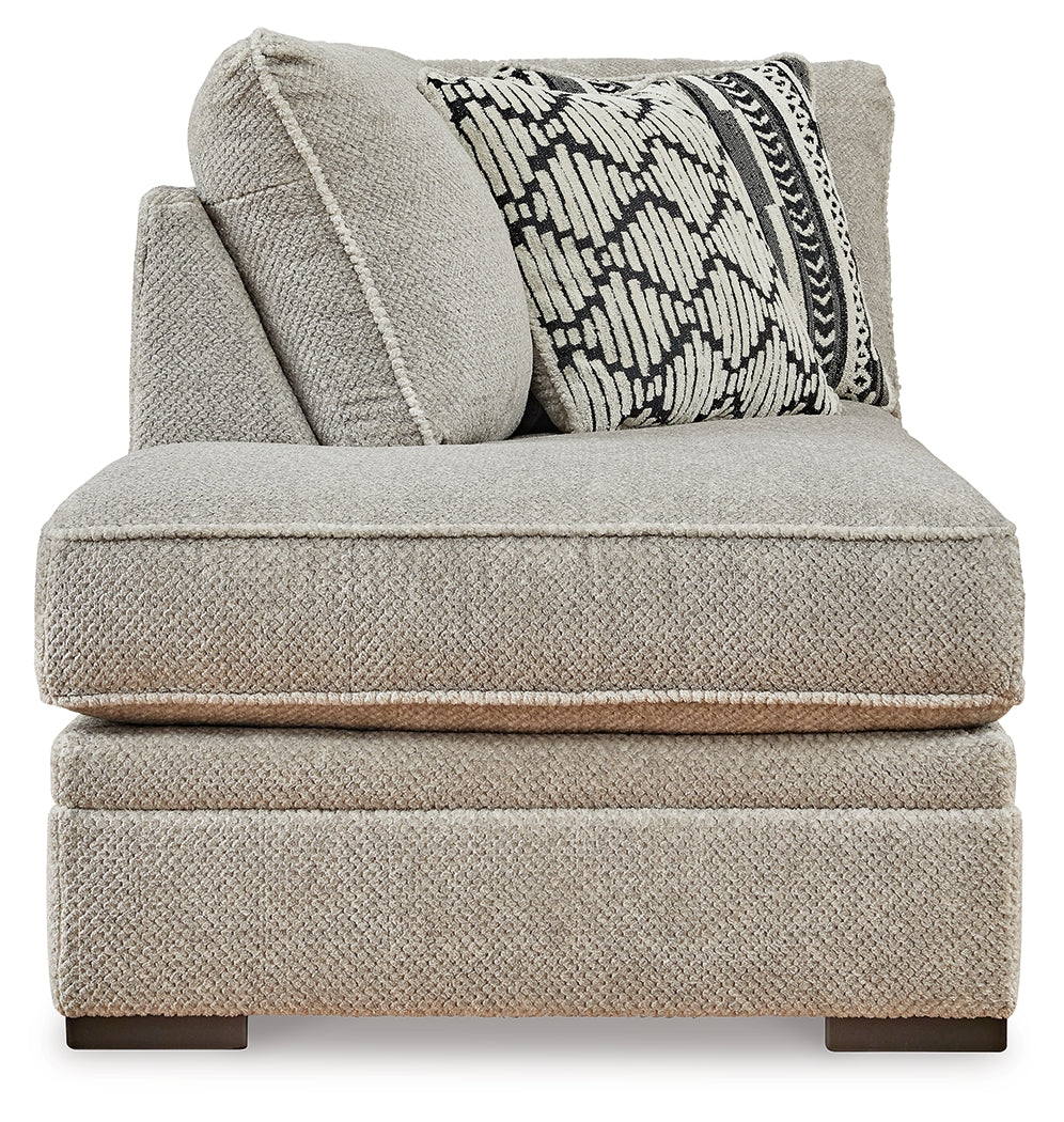 Calnita Sisal Left-Arm Facing Corner Chaise from Ashley Furniture - Luna Furniture