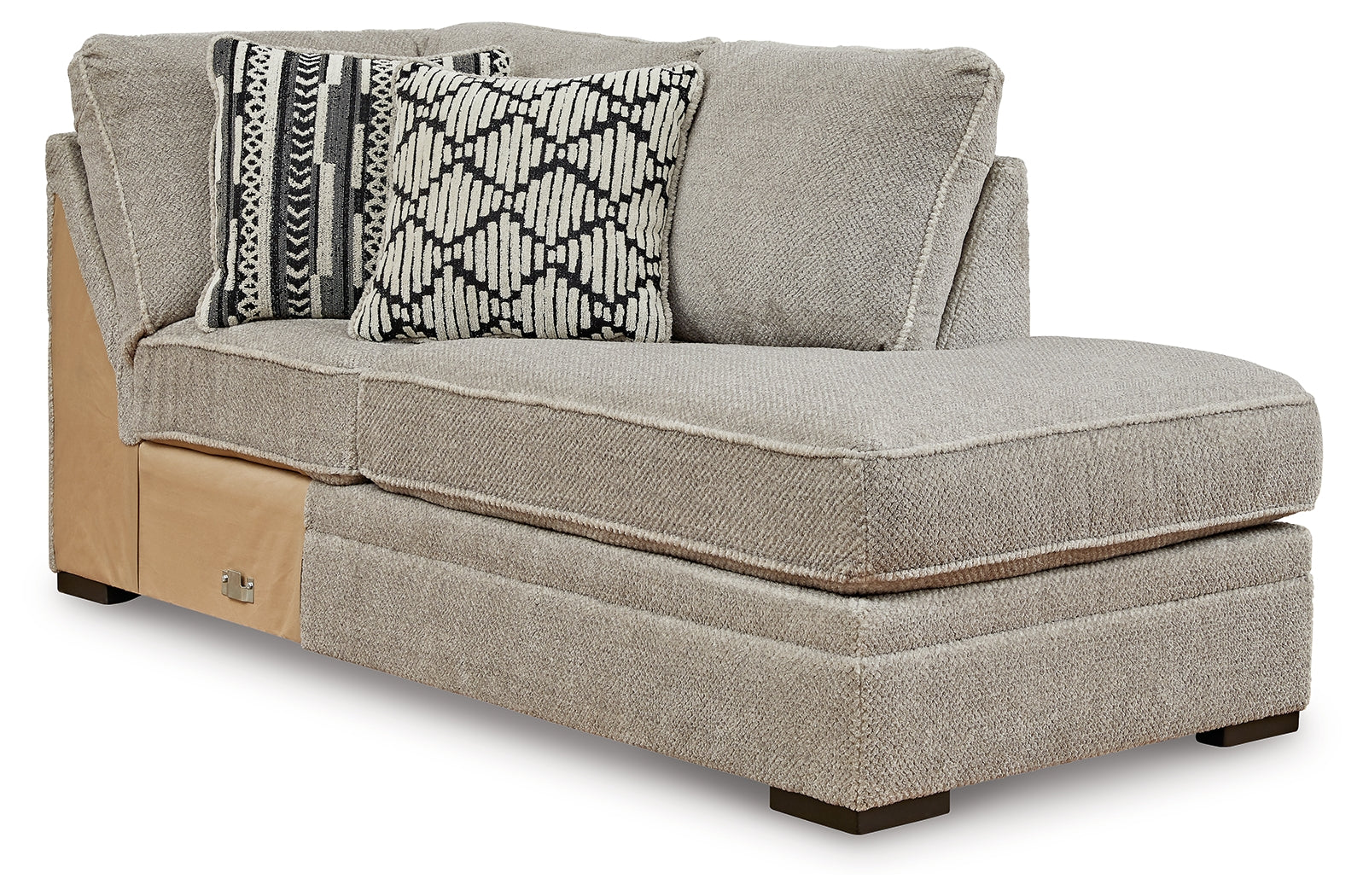 Calnita Sisal Right-Arm Facing Corner Chaise from Ashley Furniture - Luna Furniture
