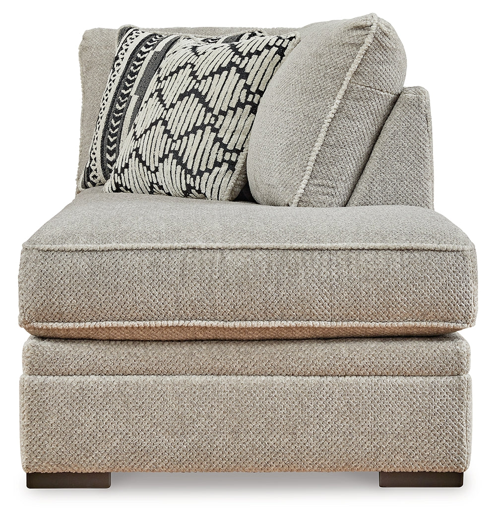 Calnita Sisal Right-Arm Facing Corner Chaise from Ashley Furniture - Luna Furniture