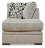 Calnita Sisal Right-Arm Facing Corner Chaise from Ashley Furniture - Luna Furniture