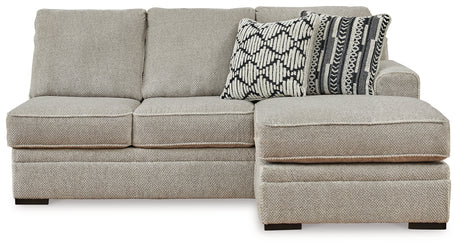 Calnita Sisal Right-Arm Facing Sofa Chaise from Ashley - Luna Furniture