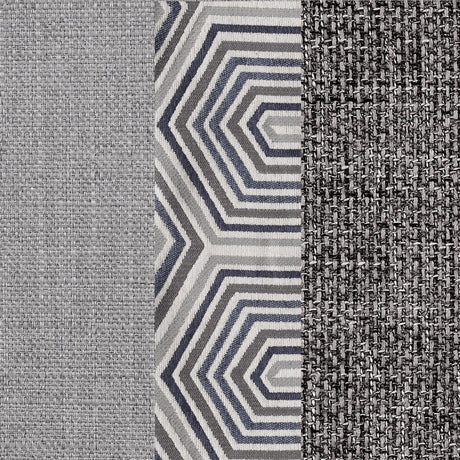 Cambria Upholstered Corner Chair Grey from Coaster - Luna Furniture