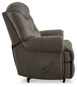 Camera Time Gunmetal Recliner from Ashley - Luna Furniture