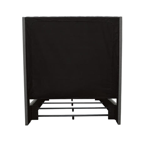 Camille Gray Queen Button Tufted Bed from Coaster - Luna Furniture