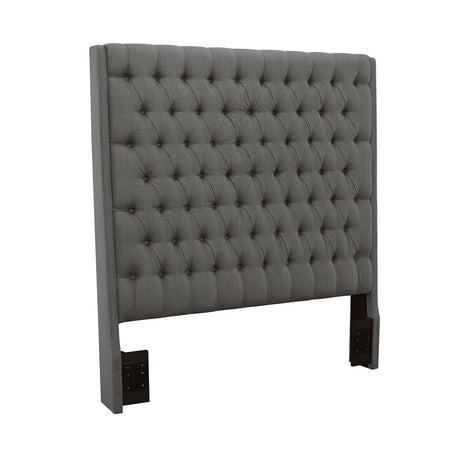 Camille Gray Queen Button Tufted Bed from Coaster - Luna Furniture