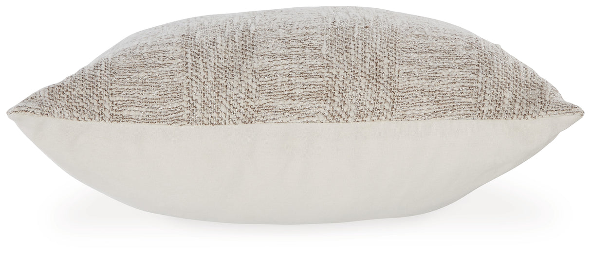 Carddon Brown/White Pillow from Ashley - Luna Furniture