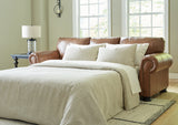 Carianna Caramel Queen Sofa Sleeper from Ashley - Luna Furniture