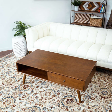 Caroline Walnut Coffee Table from Midinmod - Luna Furniture