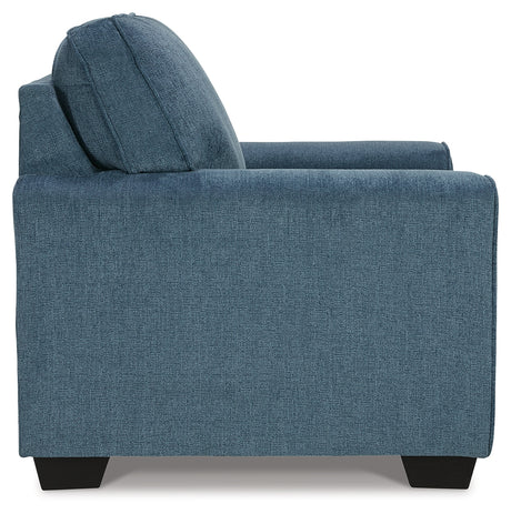 Cashton Blue Chair from Ashley - Luna Furniture