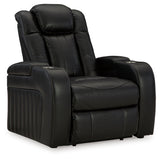 Caveman Den Midnight Power Recliner from Ashley - Luna Furniture