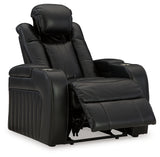 Caveman Den Midnight Power Recliner from Ashley - Luna Furniture
