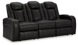 Caveman Den Midnight Power Reclining Sofa from Ashley - Luna Furniture