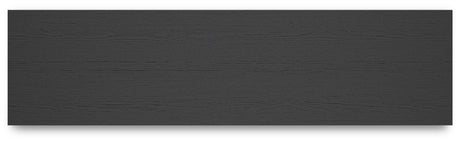 Cayberry Black 60" TV Stand with Electric Fireplace from Ashley - Luna Furniture